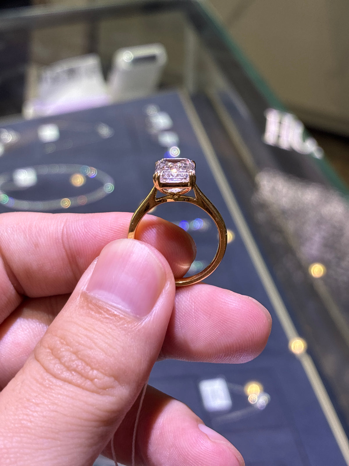 For babydre 18k yellow 5ct E/vs1