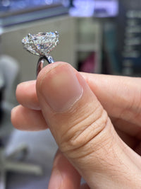 Deposit For Mimi of Mine (platinum , D , VS1, 5.2ct, oval cut)