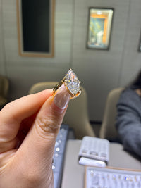 Deposit For Mandy 14k marquis cut 10 carat E/vs1 customize