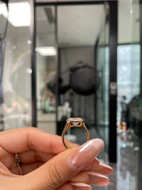 Deposit for 1stwrldprblms 14k white gold, 1.5ct main stone, E/VS1