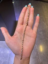 For MB NANOTV 18K yellow gold Bubble Earrings with 0.854 side stones；18K yellow gold bezel bracelet with 2.927carat side stones； 14k yellow gold bezel ring with 1.088carat
