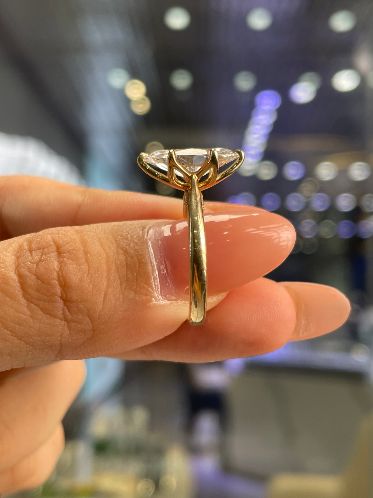 Deposit For Tayler 14k white gold ,marquis ,2.51cts, E/VVS2,side diamonds 0.05 cts