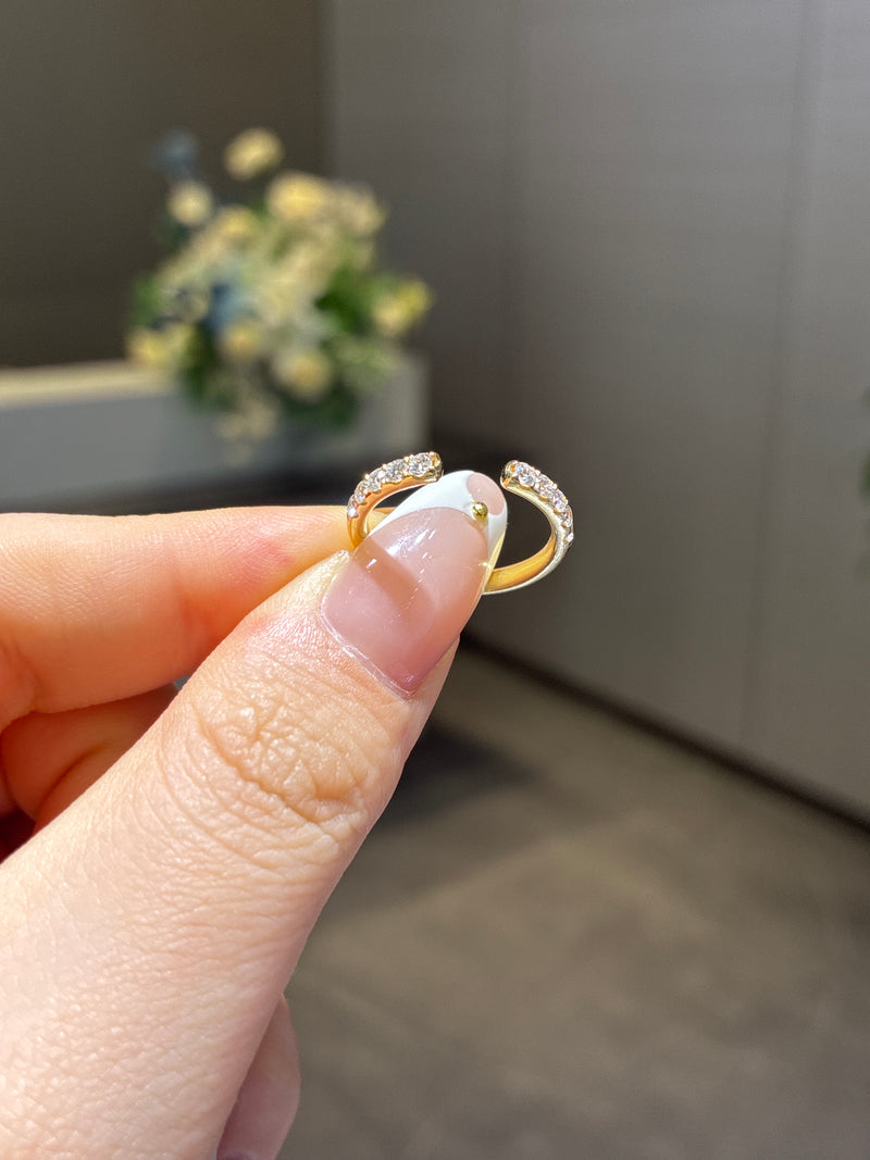 Remaining balance For jean 14k 0,376ct open band customize