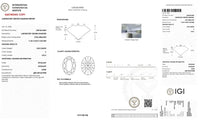 Remaining 50% Banlance for Miss.Goff, 14k yellow gold, 3ct oval cut center stone, 0.9ct side stones, E/VVS2