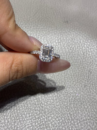 For Lola(18k white gold,E/VS1,,1,09carats)