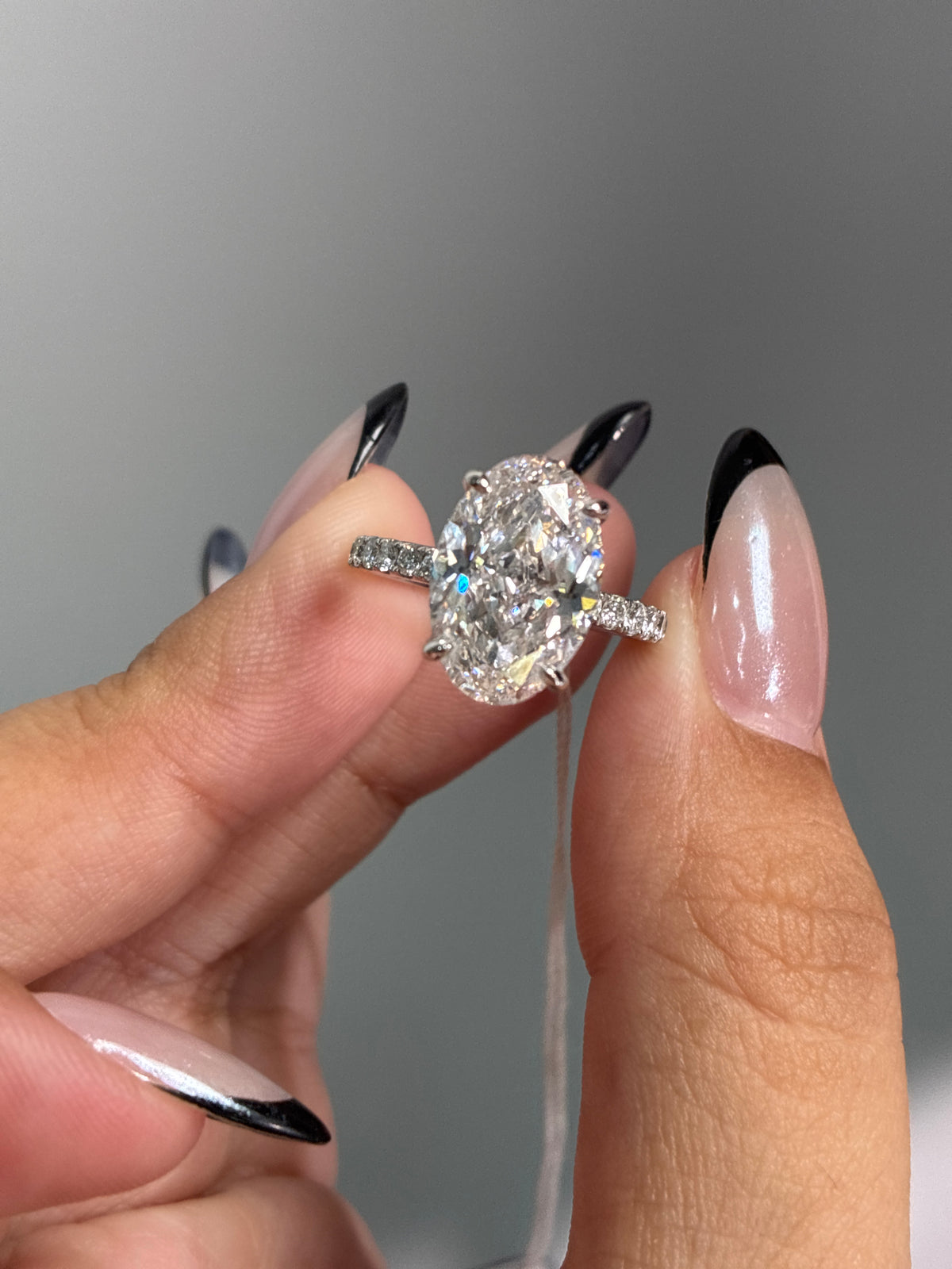 For customize Taco 5ct Radiant 14k white gold,with marquise band with 0.50-0.60ct diamond on, Extra hidden halo