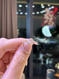 For Gloria, deposit for 14k Gold Marquis band