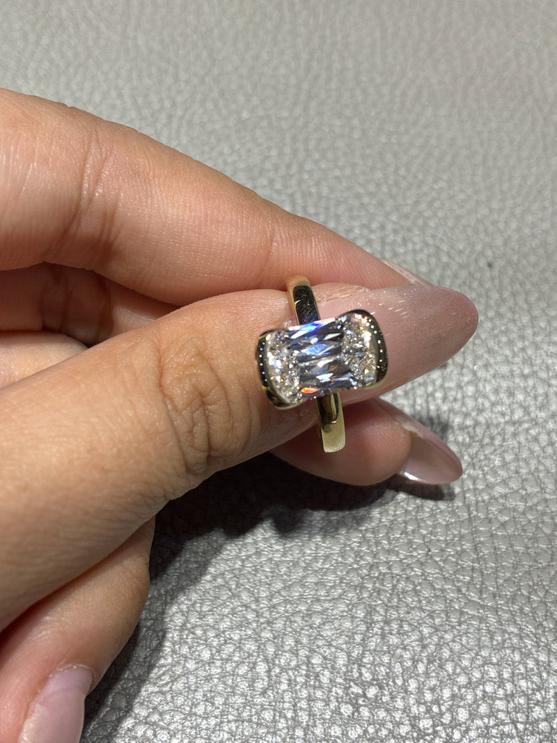 For Lola ( 14k yellow gold,E/VVS2,,3.09carats)