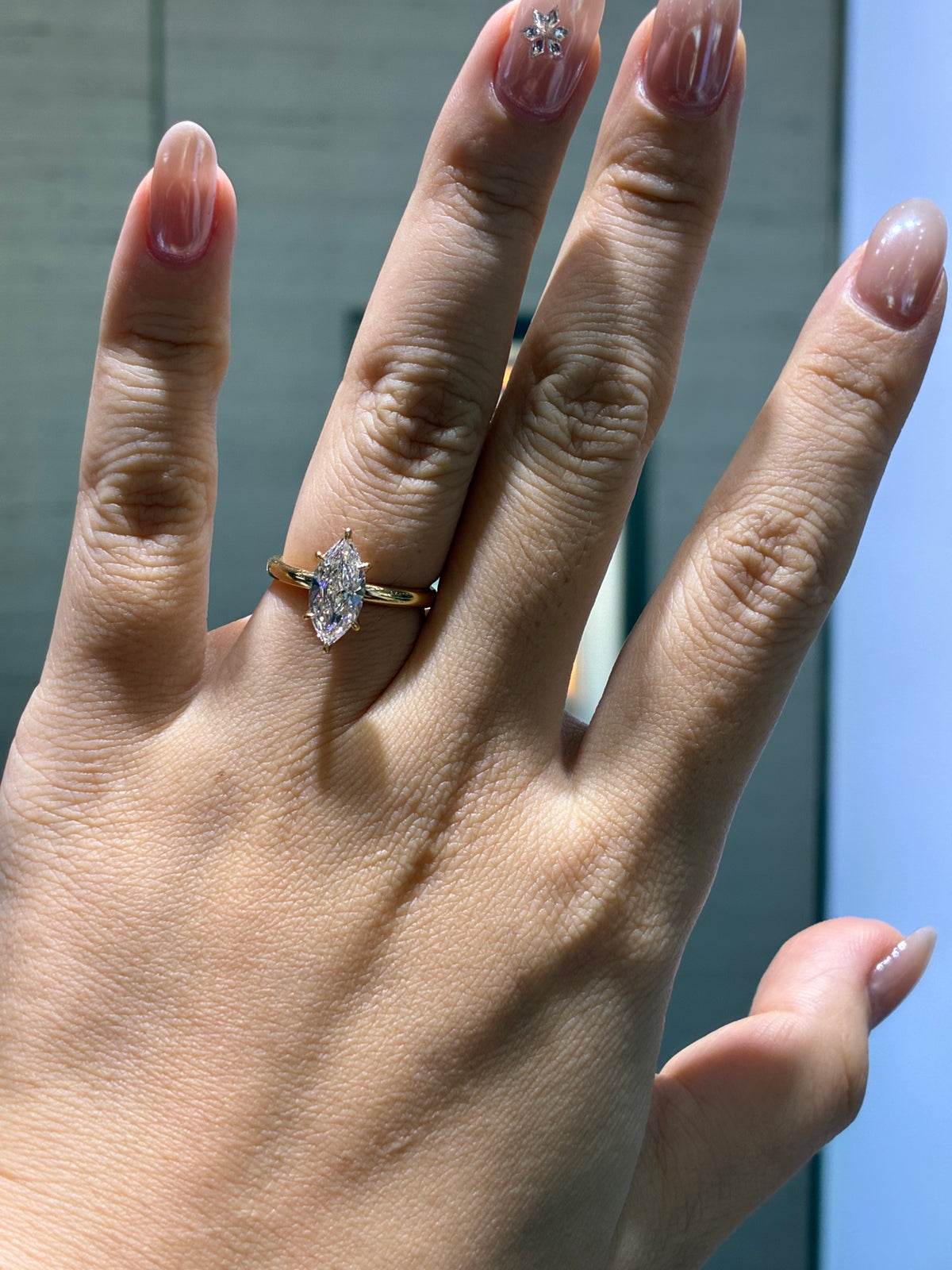 1.57ct Marquis Ring, D/VVS2