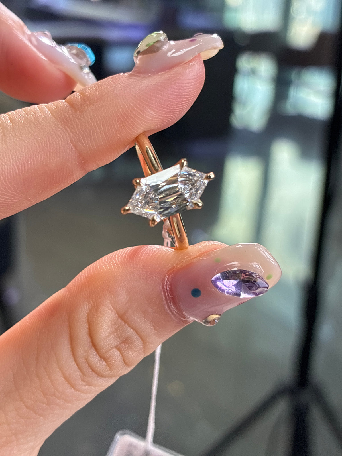 2ct Dutch marquise , 14k, E/VVS2,  IGI Certified