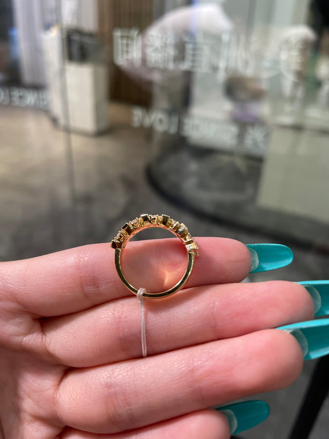 #4th Deposit For AubreyRose1981 14K solid white gold 1.146ct stones D-E/VS-VVS clarity,3.5mm wide and 1.94mm thick band(customization)