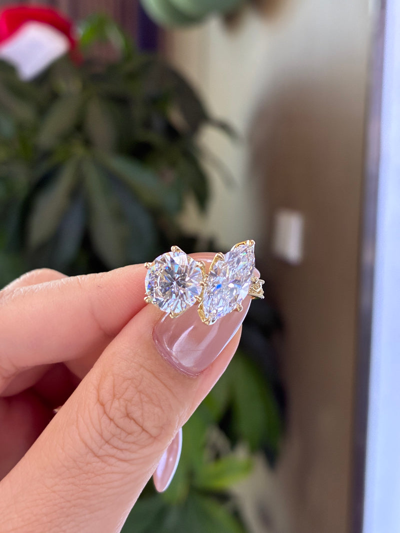The Remainin Balance For Rachel（14k, 2.5carat round + 2 carat marquis）deposit balance payment