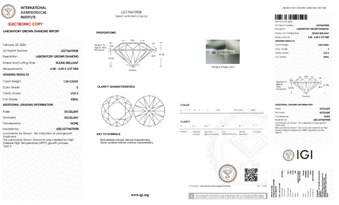 Customization For Gametimebaby Platinum950 1.53carat D VVS2 6prongs ring&18k white gold 4prongs earrings E VVS2(1carat each,total 2carats)with flying saucer. Each stone comes with IGI certificate
