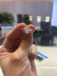 Deposit For Megil Howard 18K white gold 2.09ct D/VS1 US size9