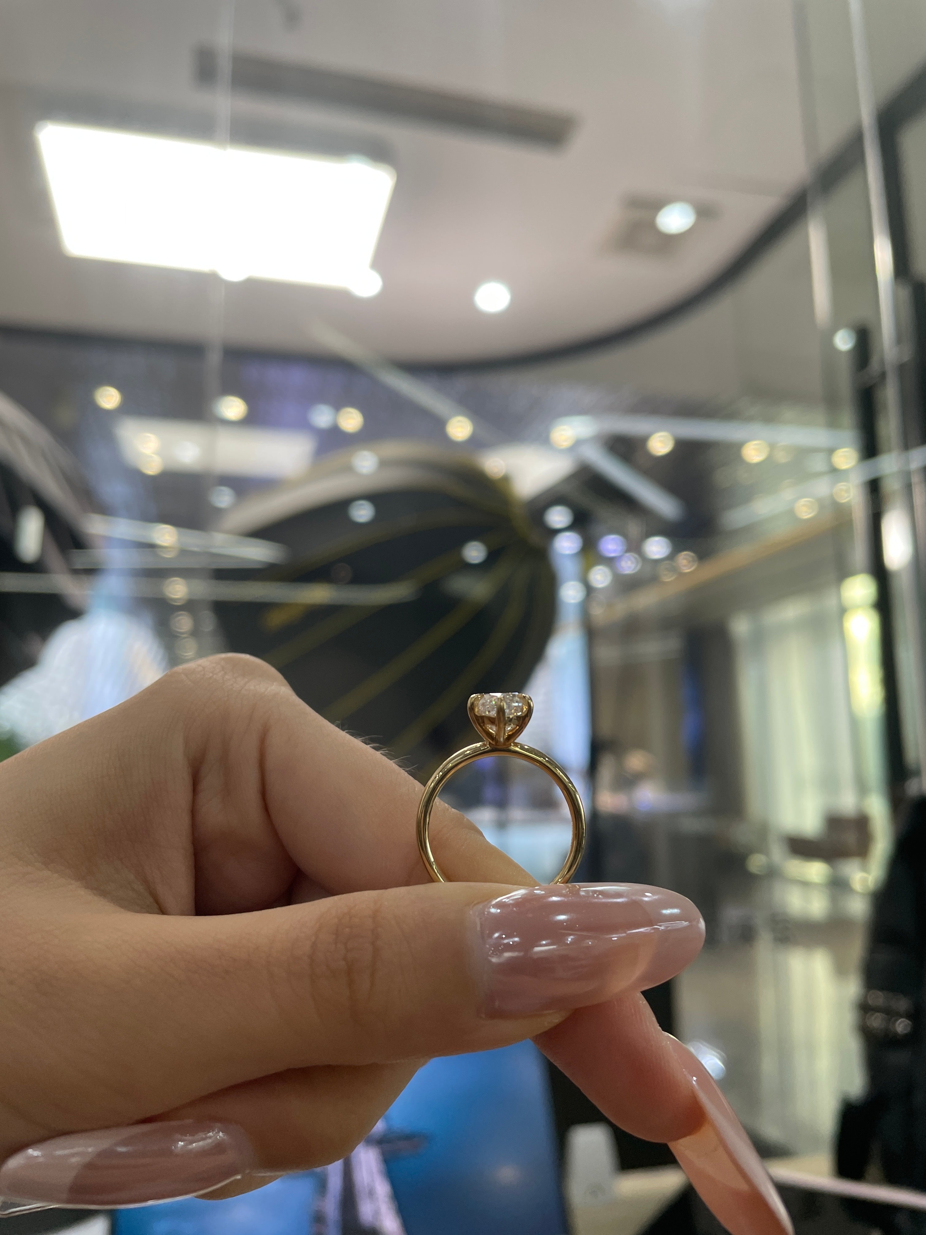 Deposit for spaghetti 14k 3ct yellow gold marquise cut diamond ring, tulip and cathedral style,E/VVS2