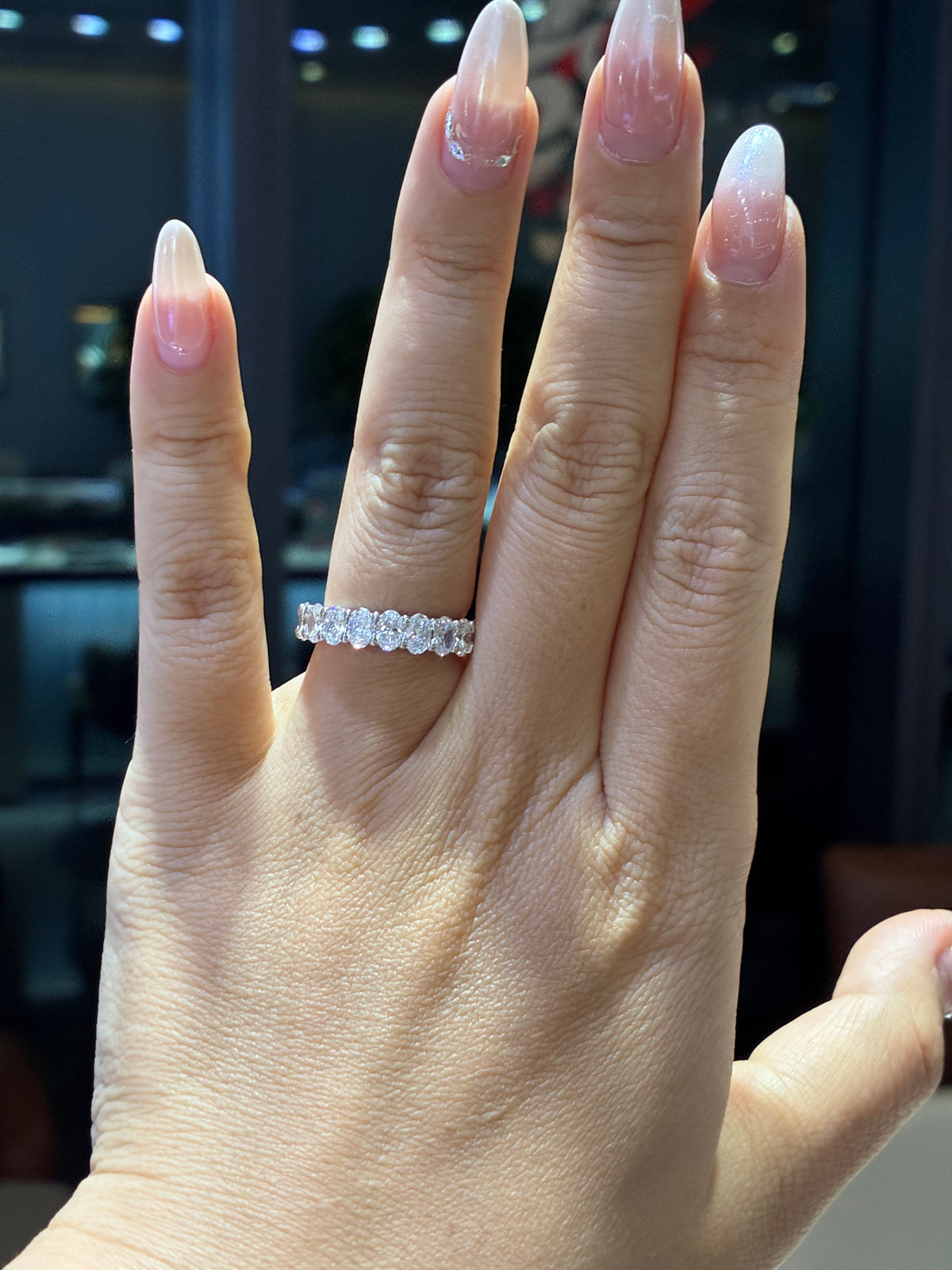 For Kristen Umail,stone 1.912ct D-E/VS VVS 18k yellow gold
