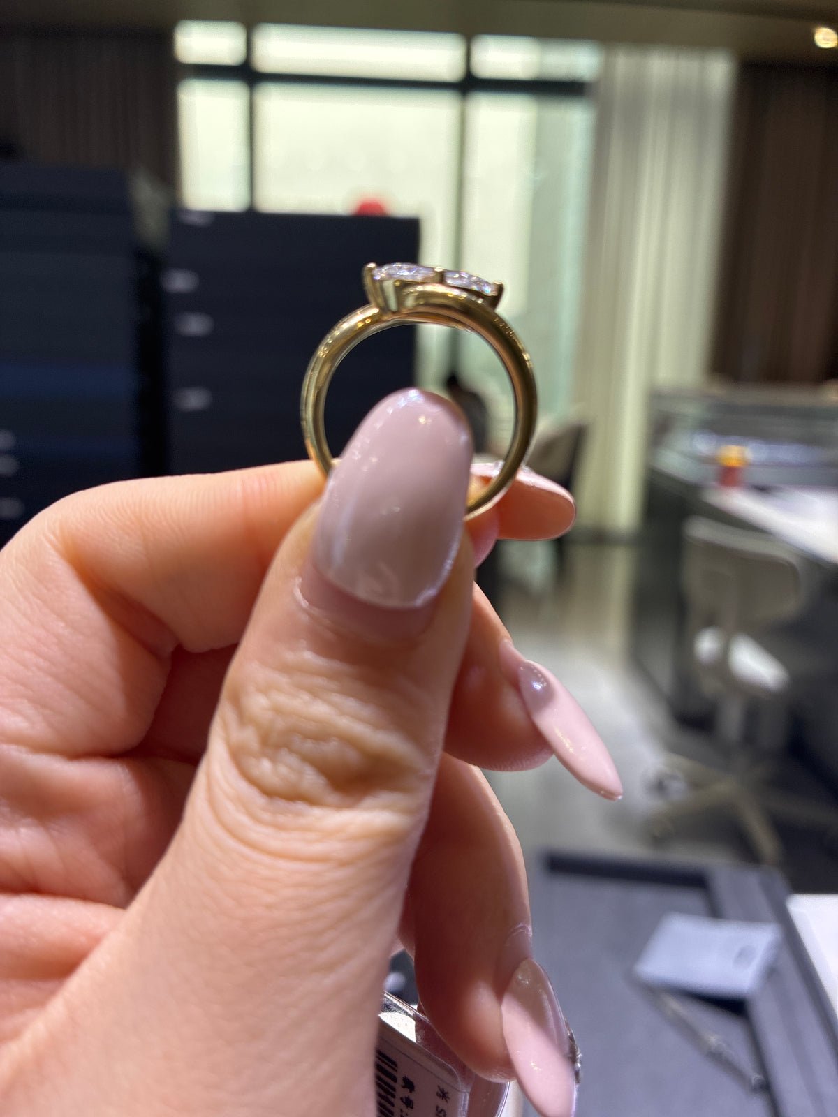 Final Payment For Jen 14k gold pinky ring D/vvs2 1ct