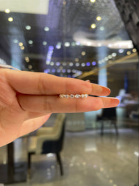 For Lukas Herring, 14k yellow gold, total 0.6ct, all diamonds are DE/VS-VVS