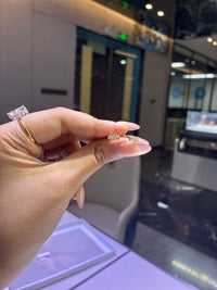 FOR kellyn colmeh (18k yellow gold band)