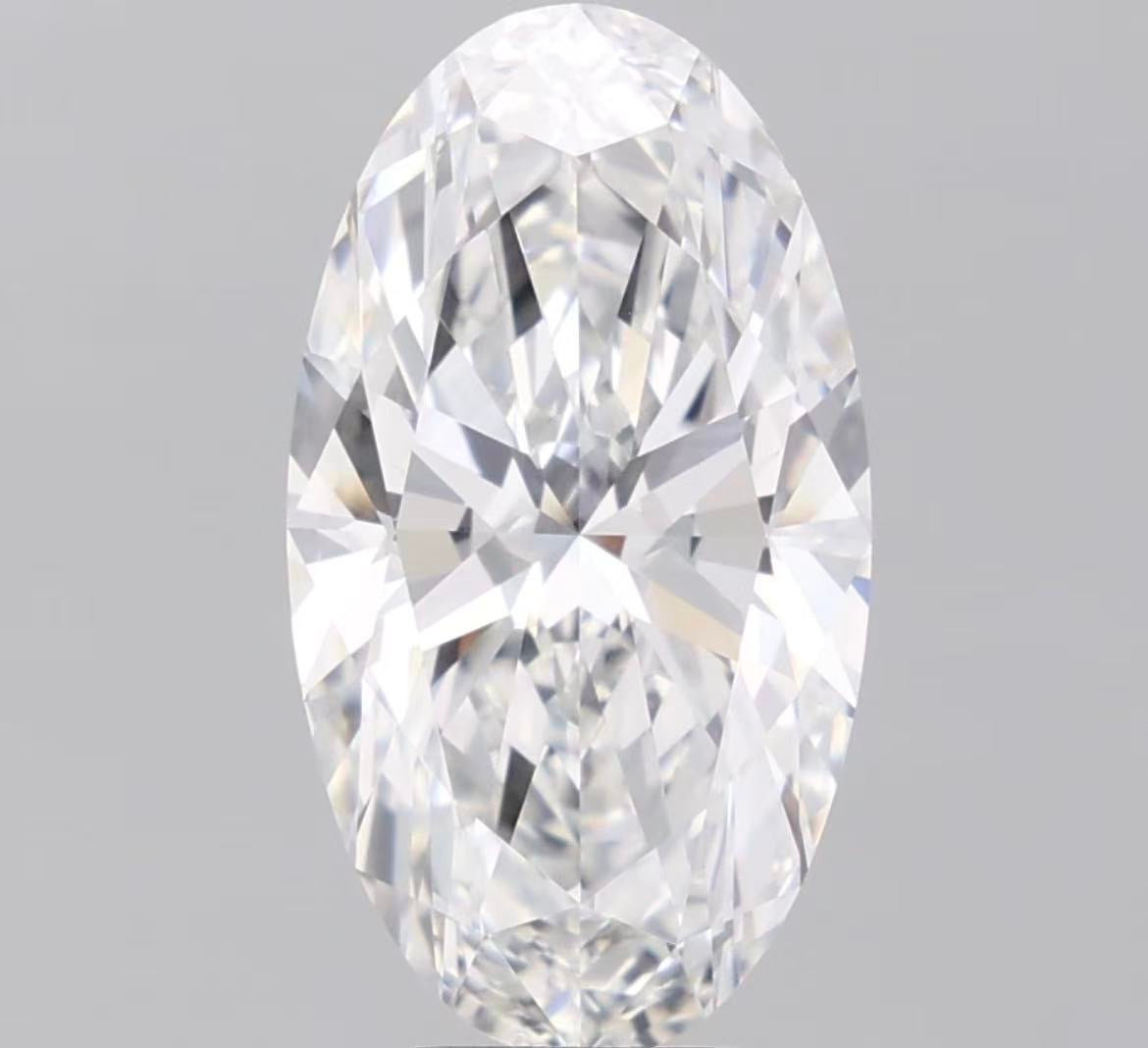 Deposit for Mariela // 5ct Moval 14k yellow gold with hidden halo,E/VS1