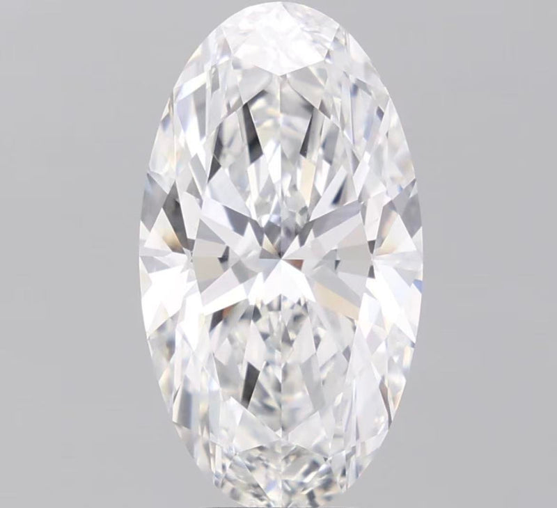 Deposit for Mariela // 5ct Moval 14k yellow gold with hidden halo,E/VS1