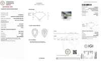 For La Bella Visage 14k golid yellow with 1carat&1.03carat fancy brown diamond pinky ring VVS2*2pcs