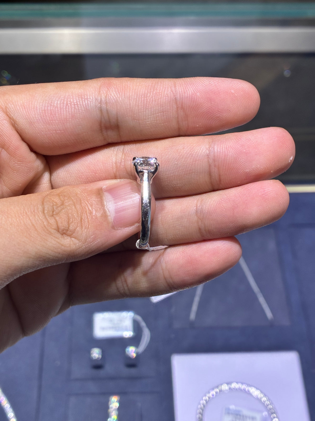 For Librada2025 Platinum ring with 1.520ct D VVS2