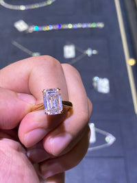 For babydre 18k yellow 5ct E/vs1