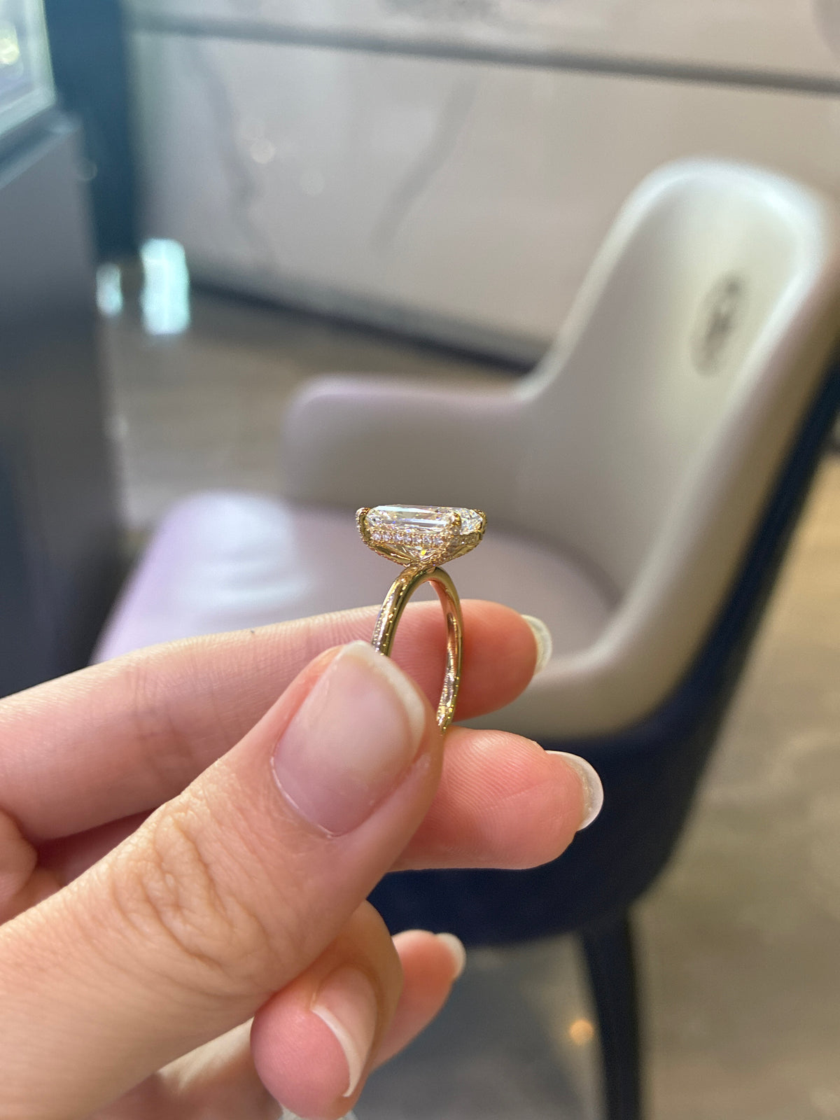 Deposit For bsanders0515 14k solid gold 3 carat two tone color