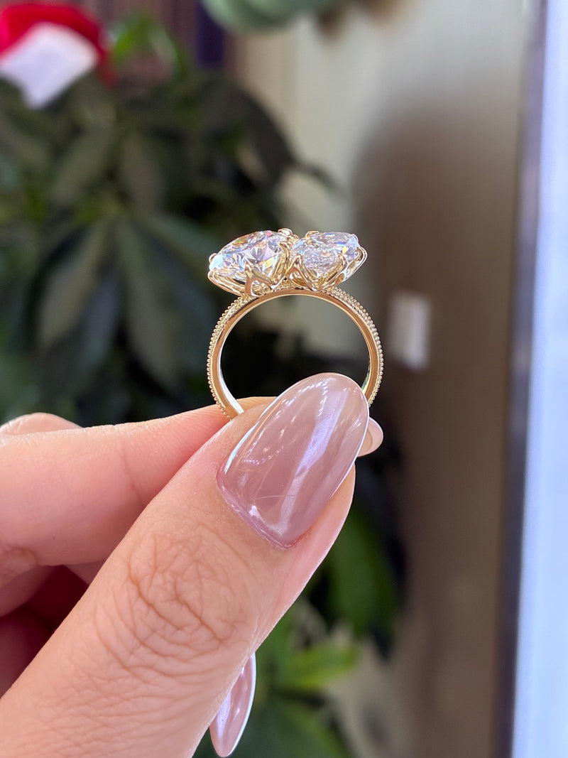 The Remainin Balance For Rachel（14k, 2.5carat round + 2 carat marquis）deposit balance payment