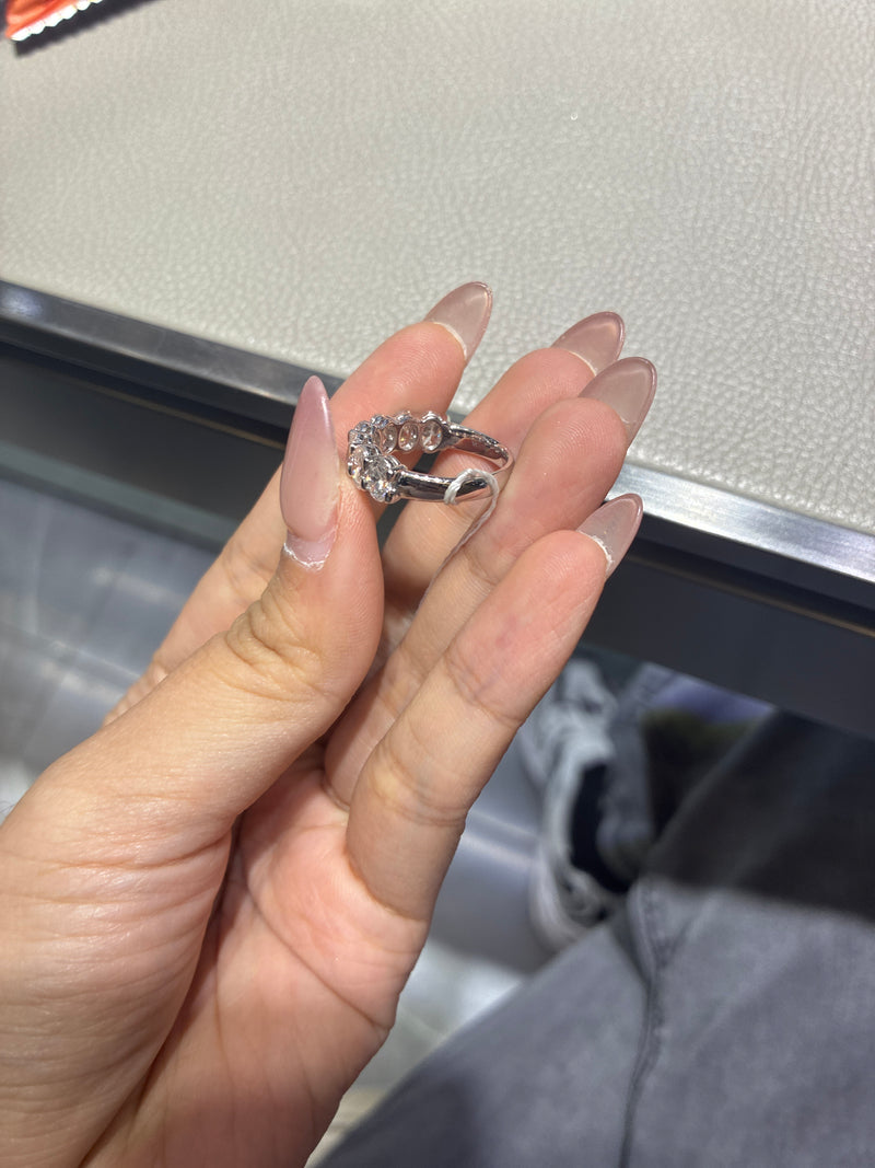For ziarosejewely (18k white gold,2.284ct)
