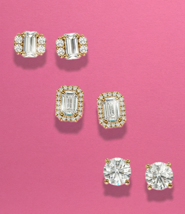 Diamond Stud Earrings