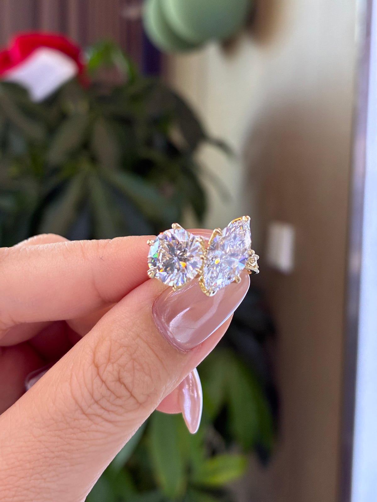 The Remainin Balance For Rachel（14k, 2.5carat round + 2 carat marquis）deposit balance payment