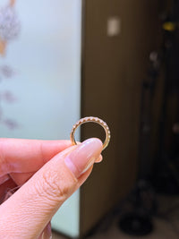 Custom Deposit for Diana, .70ct full diamond band, 2.3mm, DE/VS-VVS