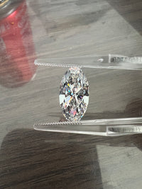 Deposit for Sanny 14k yellow gold, 3.05ct moval diamond, around 3.6g gold, E/VS1
