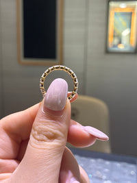 Final payment For Mia 14k gold D-E/vs, vvs Radiant cur Eternity band customize