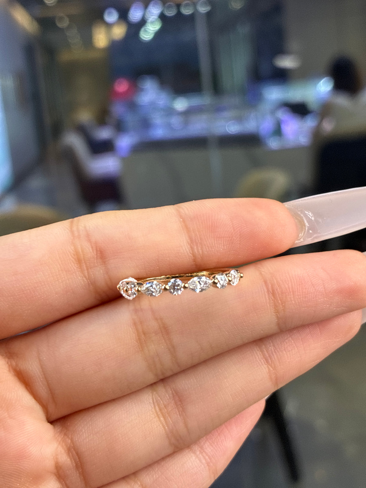 Deposit for Becky Lankford 14k rose gold, size 8, custom into open band