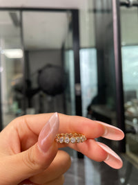 Deposit for Stephanie 14k yellow gold, 1.165ct total