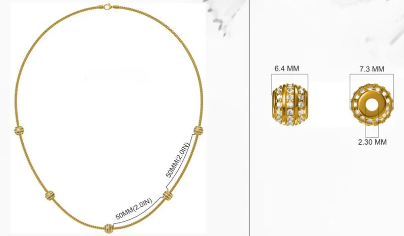 Deposit for Kaybee 14k solid yellow gold necklace with 1.75ct diamond, 18 inches length