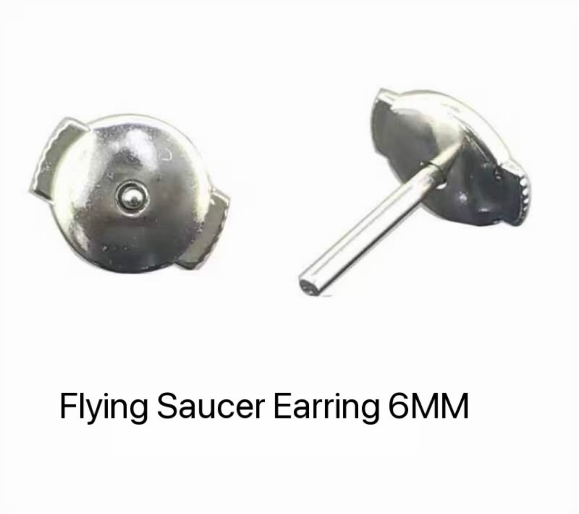 Customization For Gametimebaby Platinum950 1.53carat D VVS2 6prongs ring&18k white gold 4prongs earrings E VVS2(1carat each,total 2carats)with flying saucer. Each stone comes with IGI certificate
