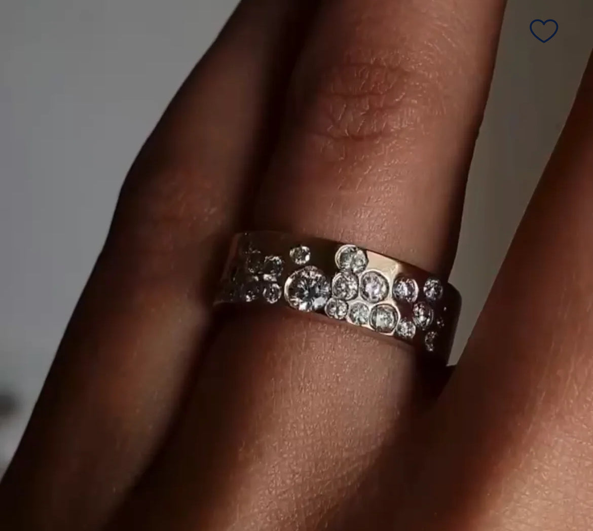 For Jennifer platinum band with E color VS diamond remaining balance