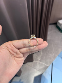 Deposit For Gabby 14k white gold ring with 2ct main diamond
