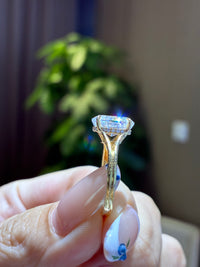 For Luisa, deposit for 3ct oval split shank lab diamond ring,