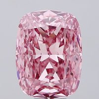 For ET 10.16CT Pink Cushion Diamond And 10.08CT Blue Diamond Total two Diamonds