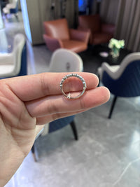 For Tracy 14k white gold band