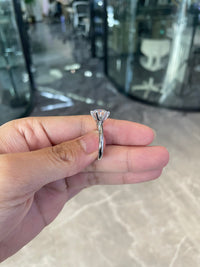 Deposit For bwojo2017 14k white gold ring with 3ct E vvs2 diamond