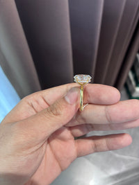 Deposit for Keala 14k yellow gold ring with E vvs2 3ct diamond