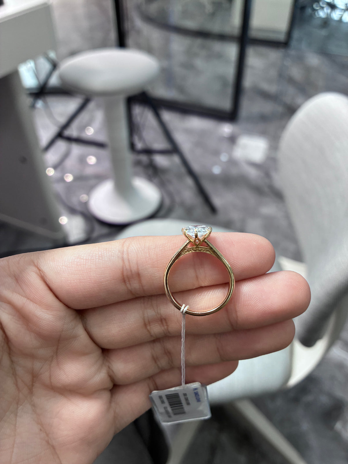 For user2614587947912 14k yellow gold ring with D VVS2 2.890ct main diamond