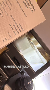 Remaining balance For Maribel 14k white gold D vvs2 1ct each,total 2ct diamonds