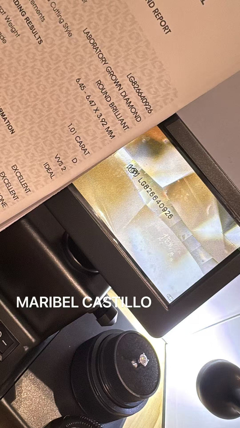 Remaining balance For Maribel 14k white gold D vvs2 1ct each,total 2ct diamonds